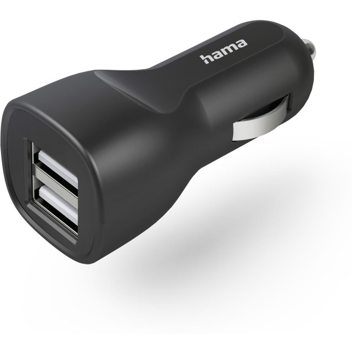 Hama Auto-Charger 2X USB 12W Black