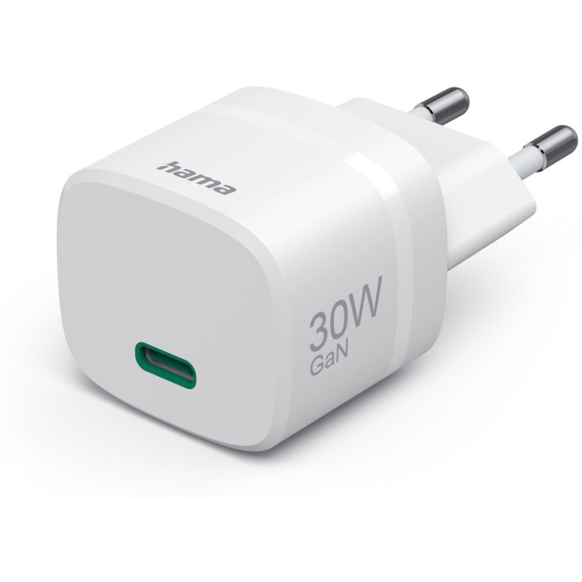 Hama Fast Charger Gan USB-C PD Zero Standby 30 W White