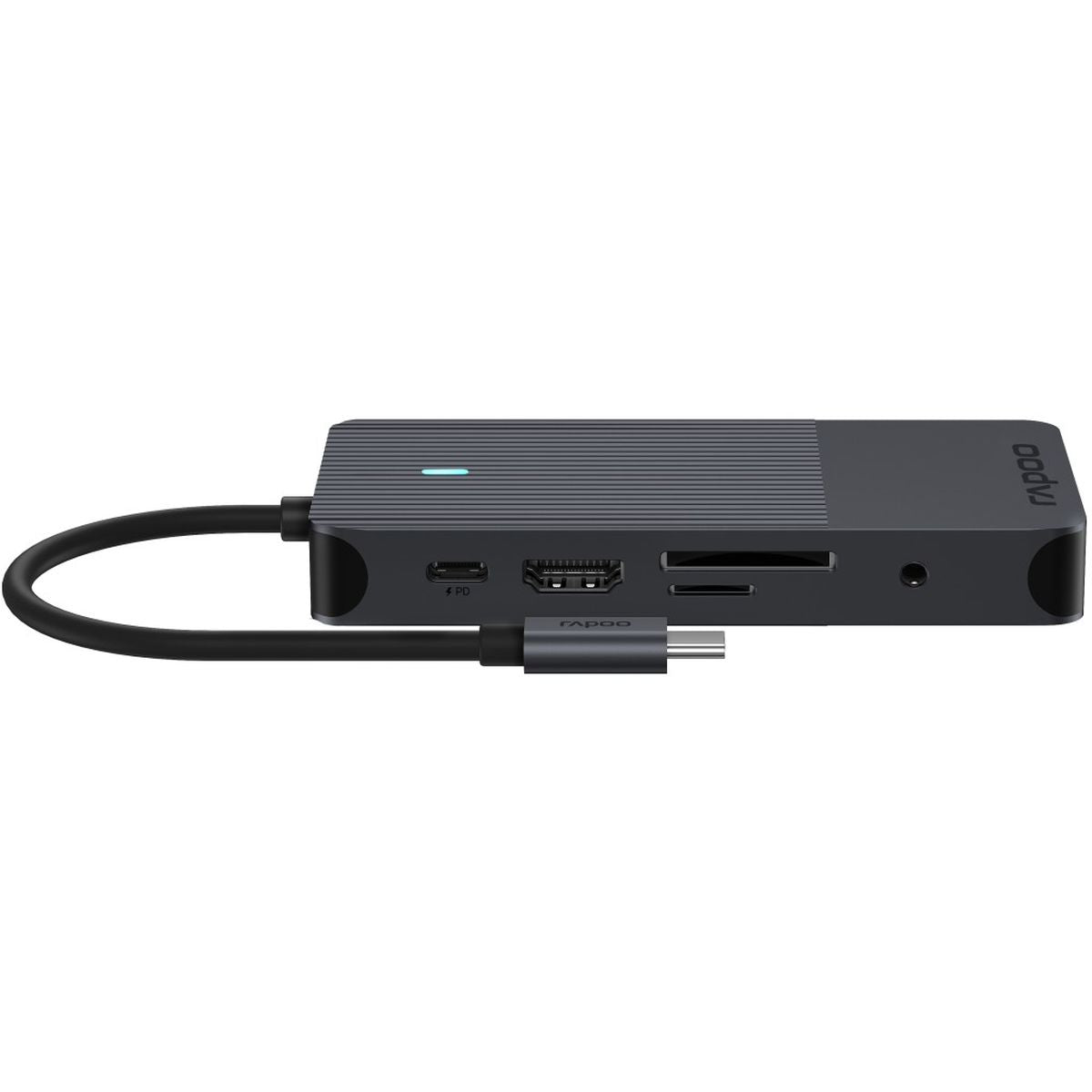 Rapoo USB-C Multiport Adapter 10-IN-1 Grey