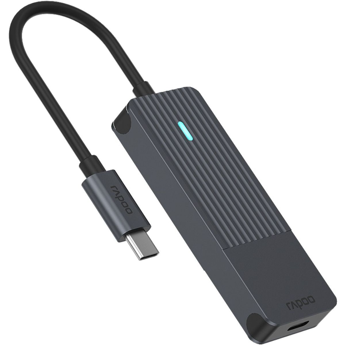 Rapoo USB-C Hub USB-C To USB-A EN USB-C Grey
