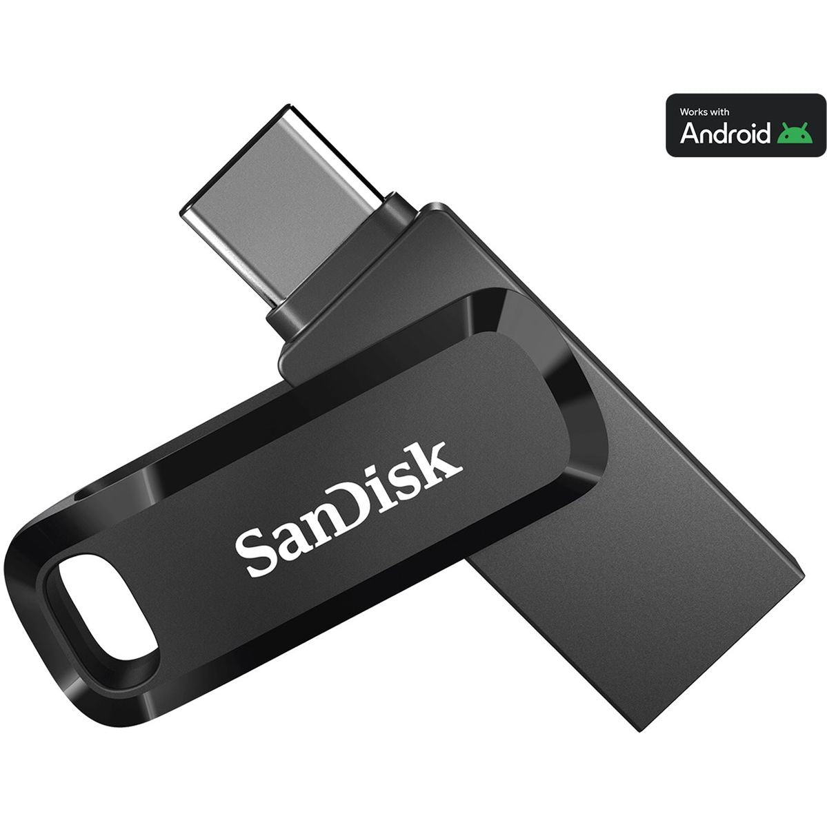SanDisk Ultra Dual USB Flash Drive Go 2TB USB-C Black