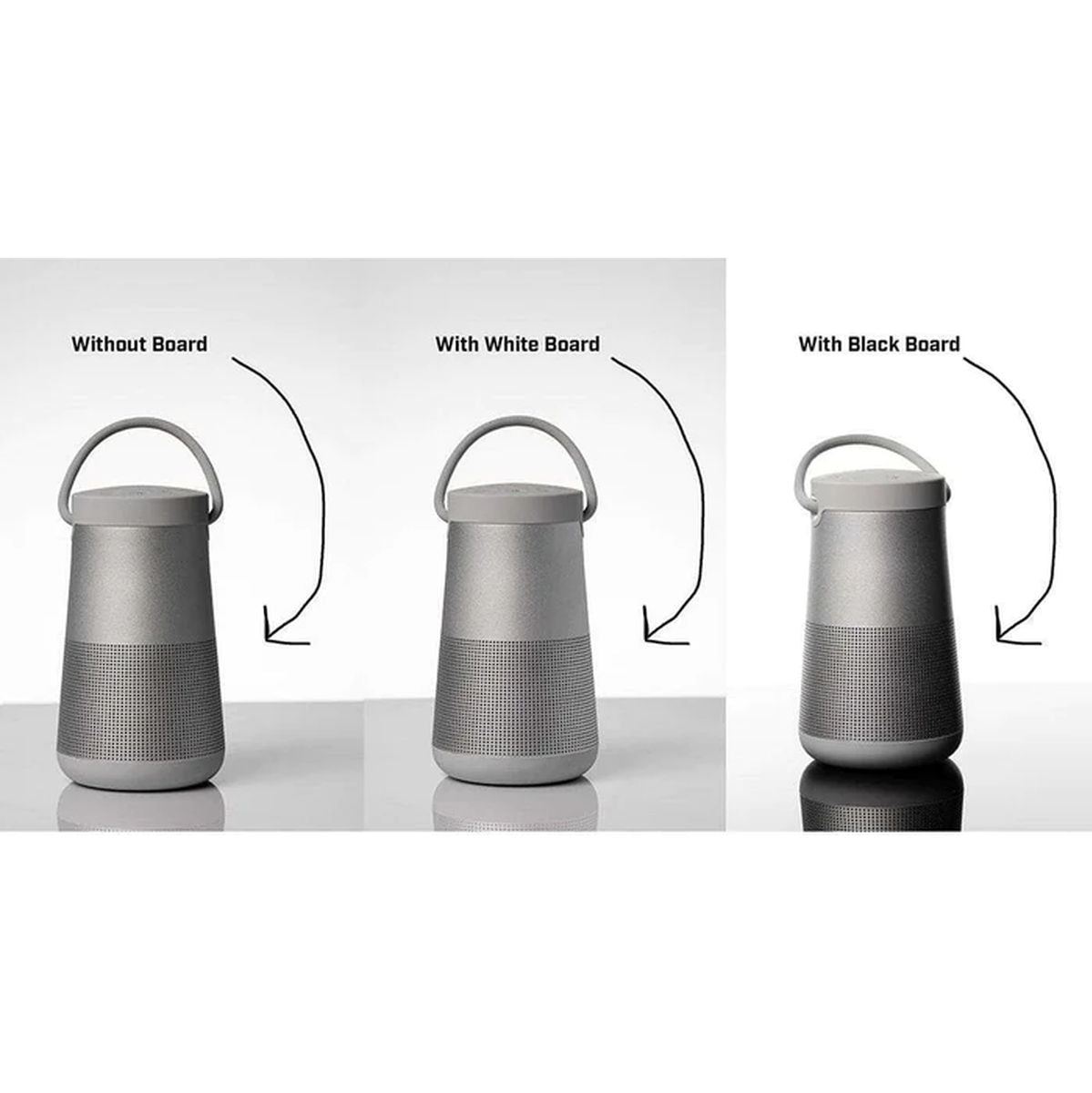 V-Flat World Tabletop V-Flats - Small (12"'X18'') 2X White 2X Black