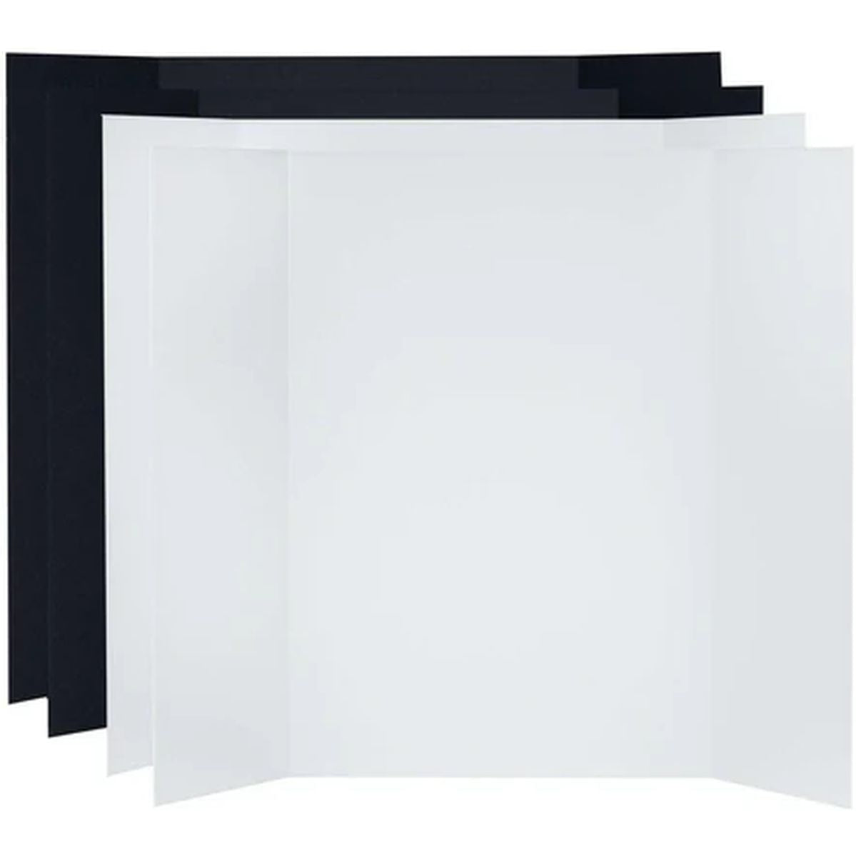 V-Flat World Tabletop V-Flats - Large (7.5cmx10cm) 2X White 2X Black - image 4 of 4