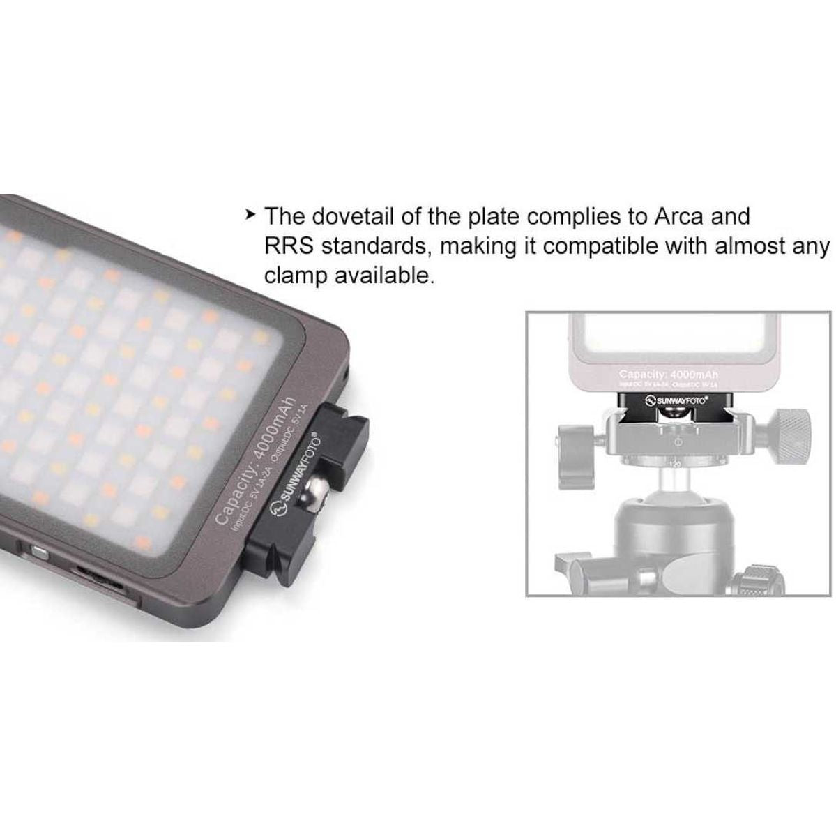 Sunwayfoto Quick Release Plate Mini DP-12