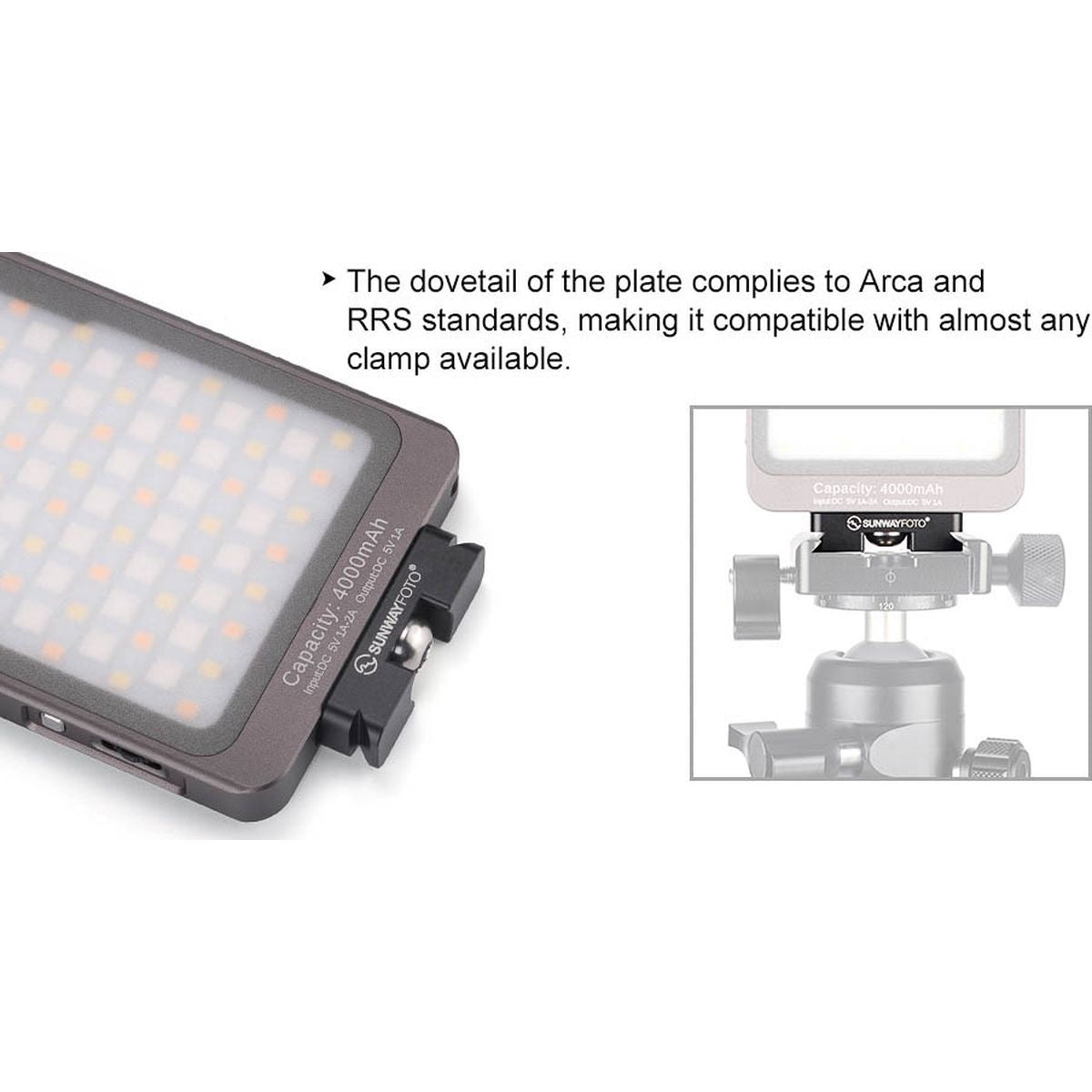Sunwayfoto Quick Release Plate Mini DP-12