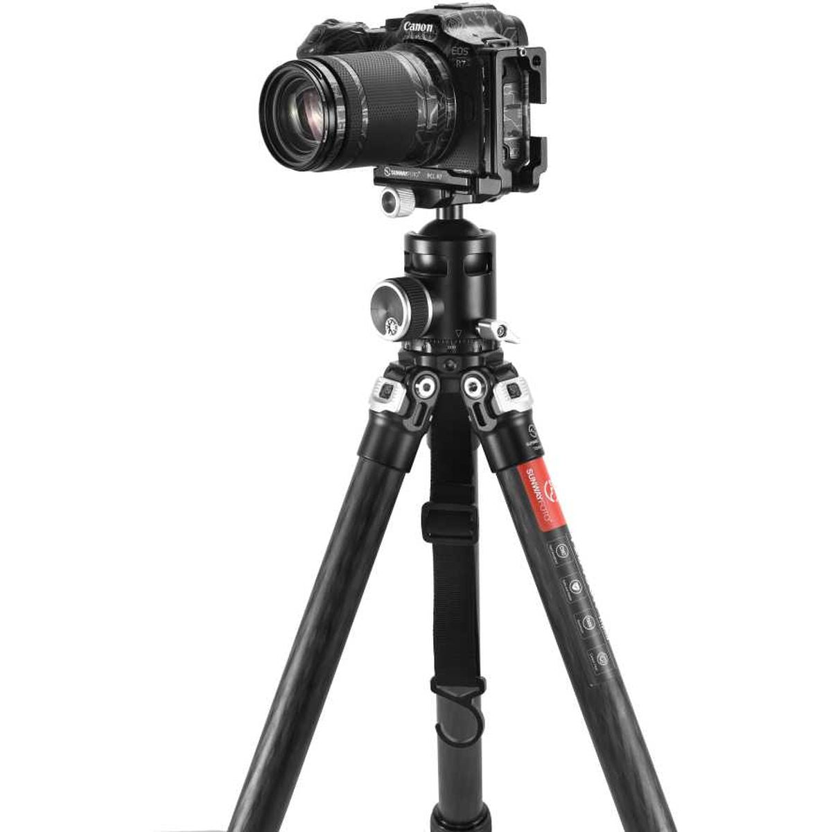 Sunwayfoto L-Plaat / L-Bracket Arca Canon EOS R7 (PCL-R7)