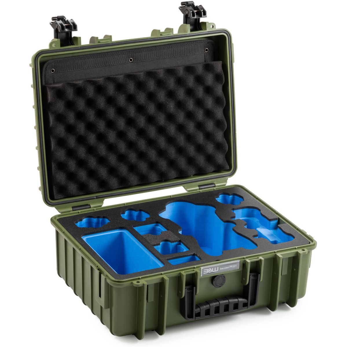 B&W Drone.case PP.221.MAVIC4 - Bronze Green
