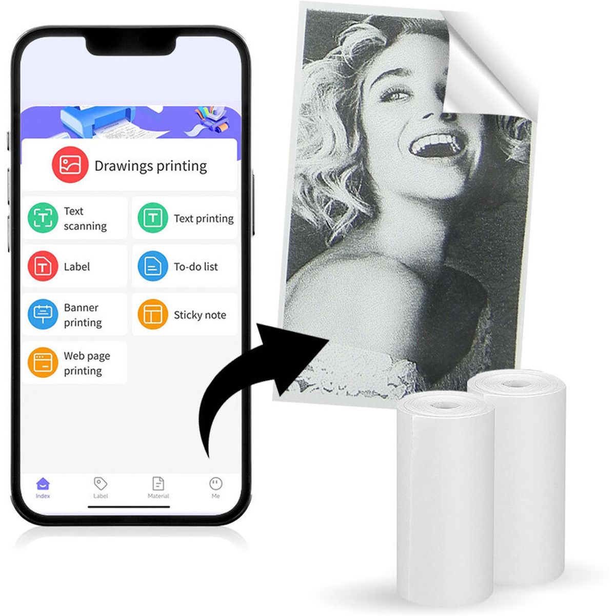 Easypix Instant Fun Pocket Printer P1 - image 3 of 5