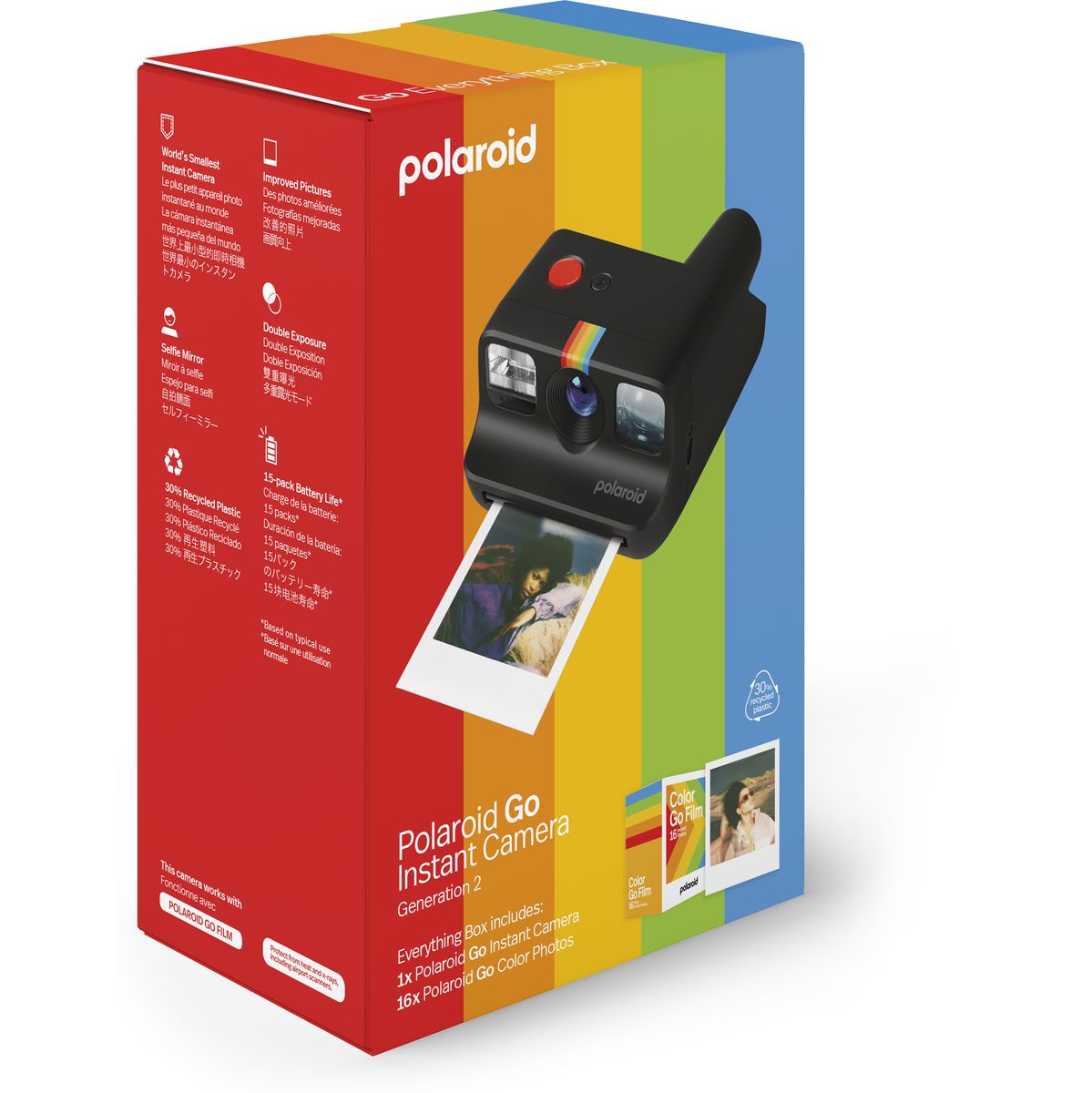 Polaroid Go Everything Box Black - Generation 2