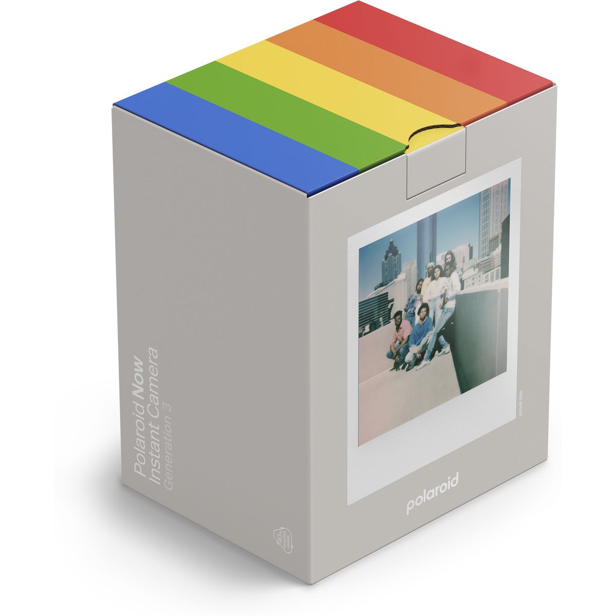 Polaroid Now Generation 3 - Pebble White - image 3 of 5