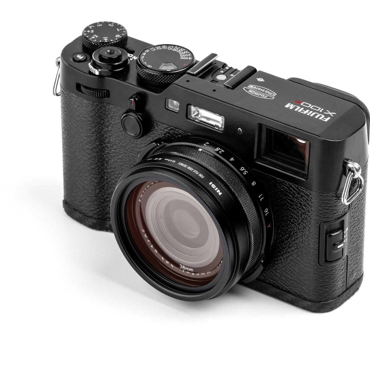 NiSi Lens Hood UV-filter & Cap For Fuji X100 Black