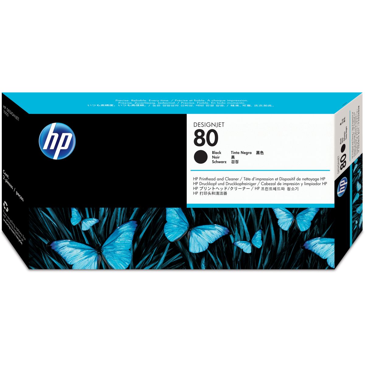 HP 80 Print Head Black SC C4820A
