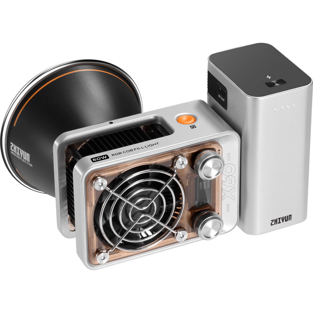 Zhiyun Molus X60RGB Combo - Silver