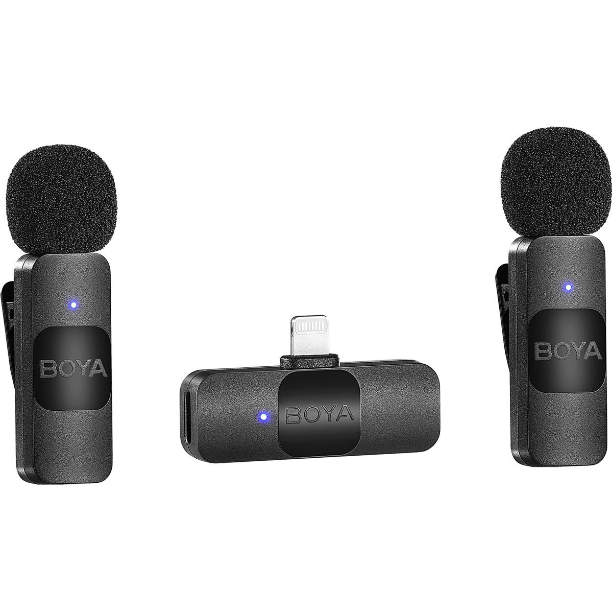 Boya BY-V2 V2.0 Wireless Microphone For Lightning 2X Transmitter + 1X Receiver - image 2 of 5