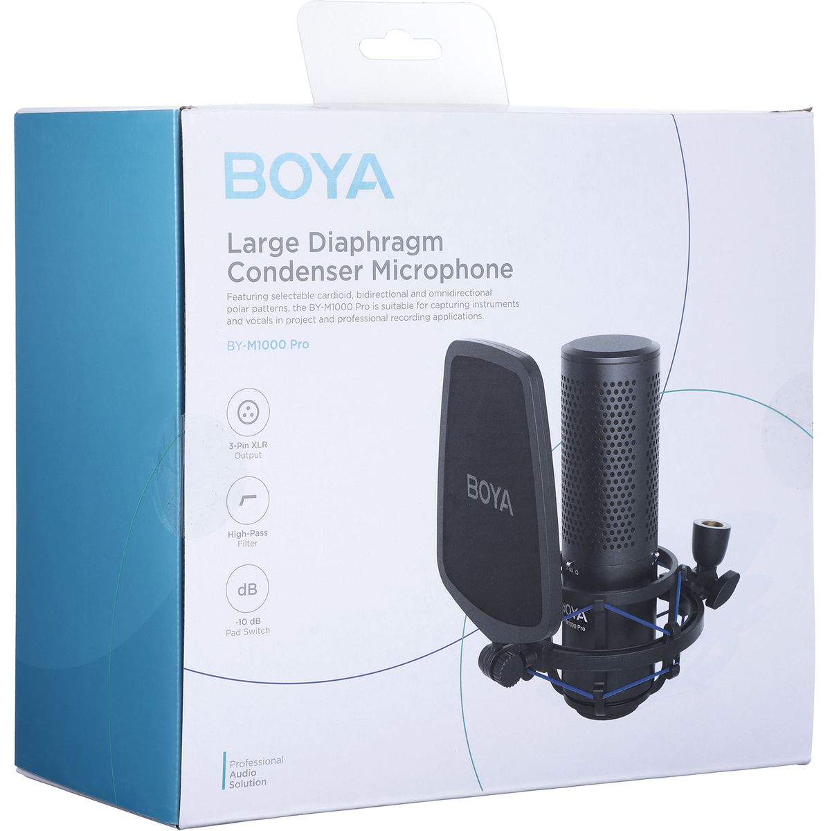 Boya BY-M1000 Pro - Condenser Studio Recording Microphone