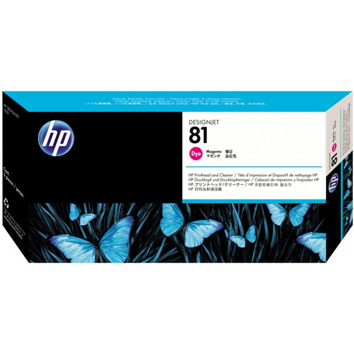 HP 81 Print Head w/ Cleaner Magenta SC Dye C4952A - image 2 of 2