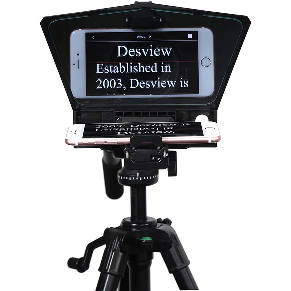 DESVIEW Teleprompter (Autocue) For Smartphone/Tablets