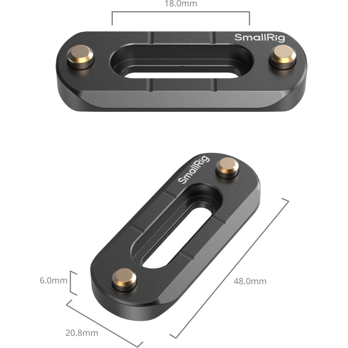 SmallRig 2172B Mini Quick Release Nato Rail (48mm)