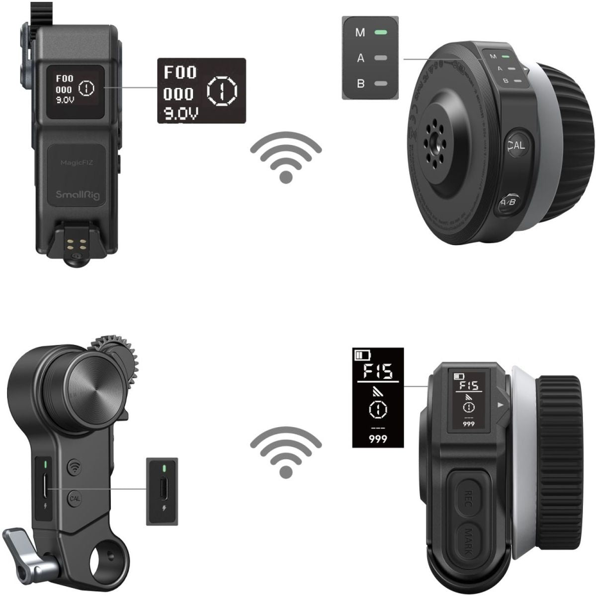 SmallRig 4296B Wireless Follow Focus Kit (Lite)