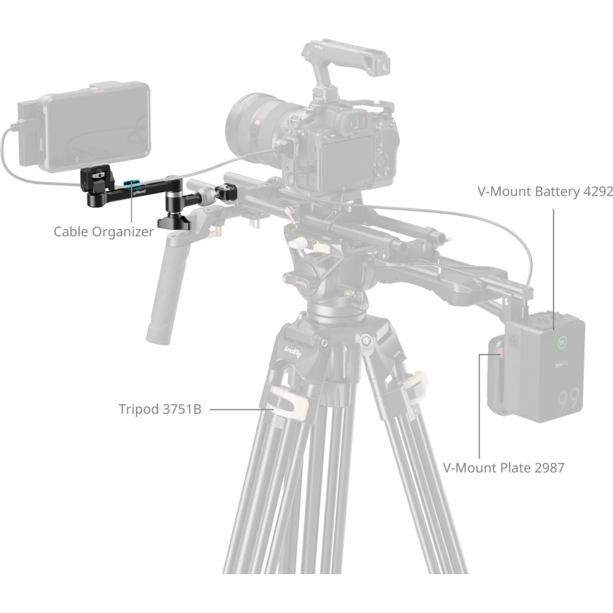 SmallRig 5141 Magic Arm Support