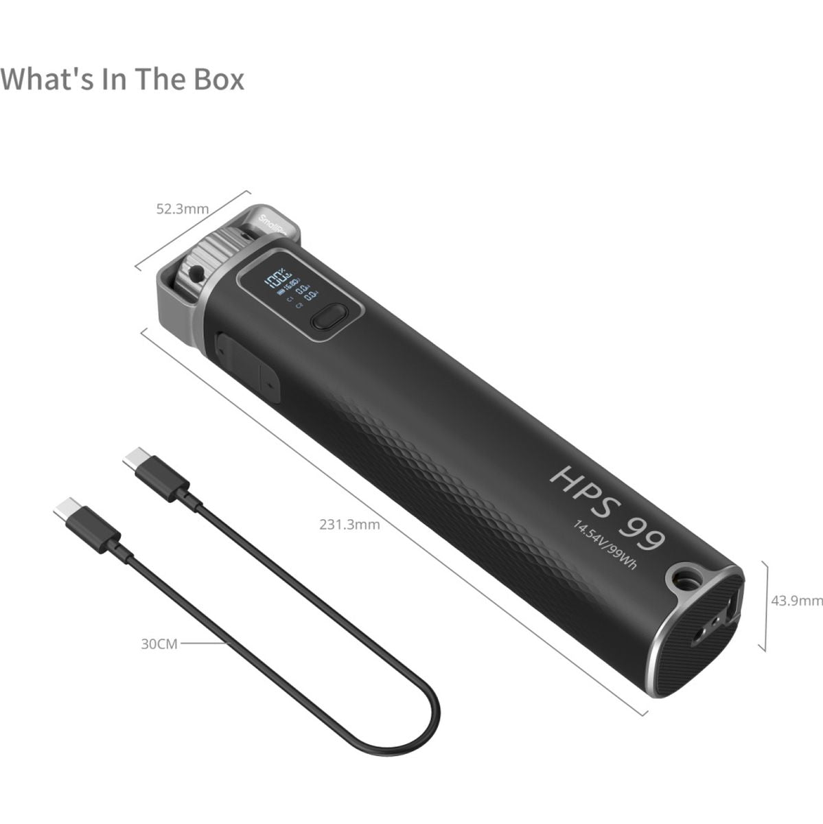 SmallRig 4553 HPS99 Handheld Power Stick