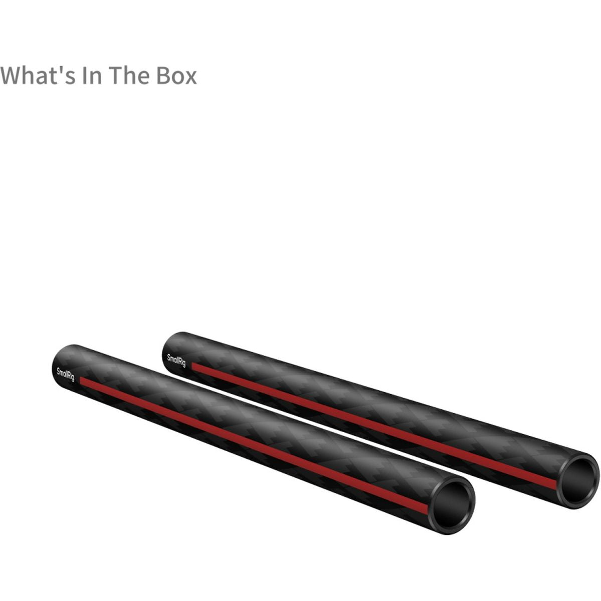 SmallRig 5211 15mm Carbon Fiber Rods (Pair 8)