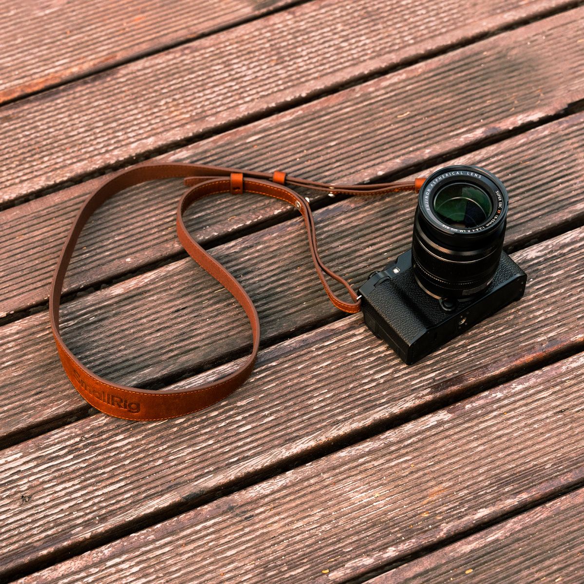 SmallRig 5209 Universal Leather Camera Shoulder Strap Brown - image 5 of 5