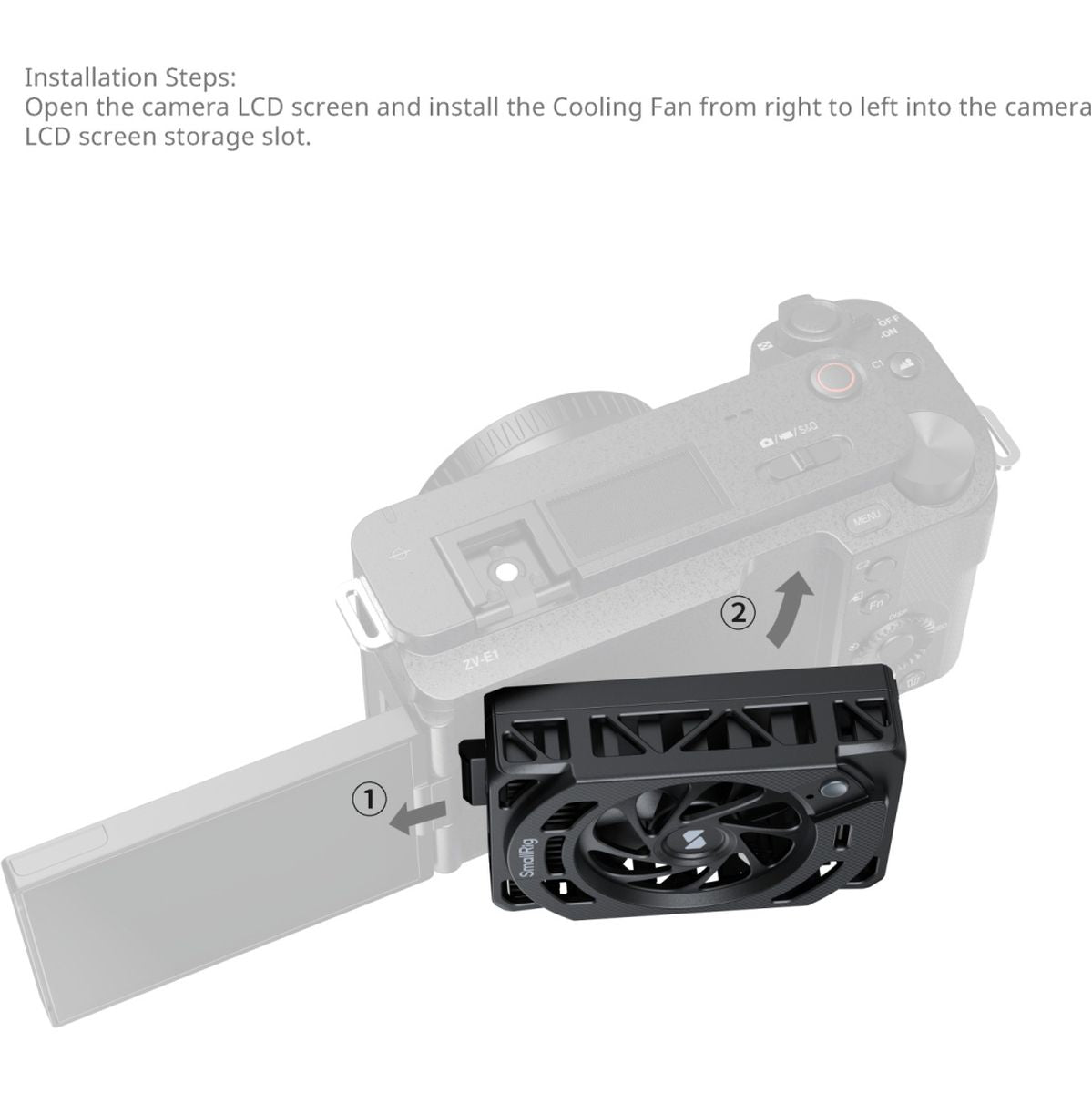 SmallRig 5152 Cooling Fan For Sony Selected Cameras