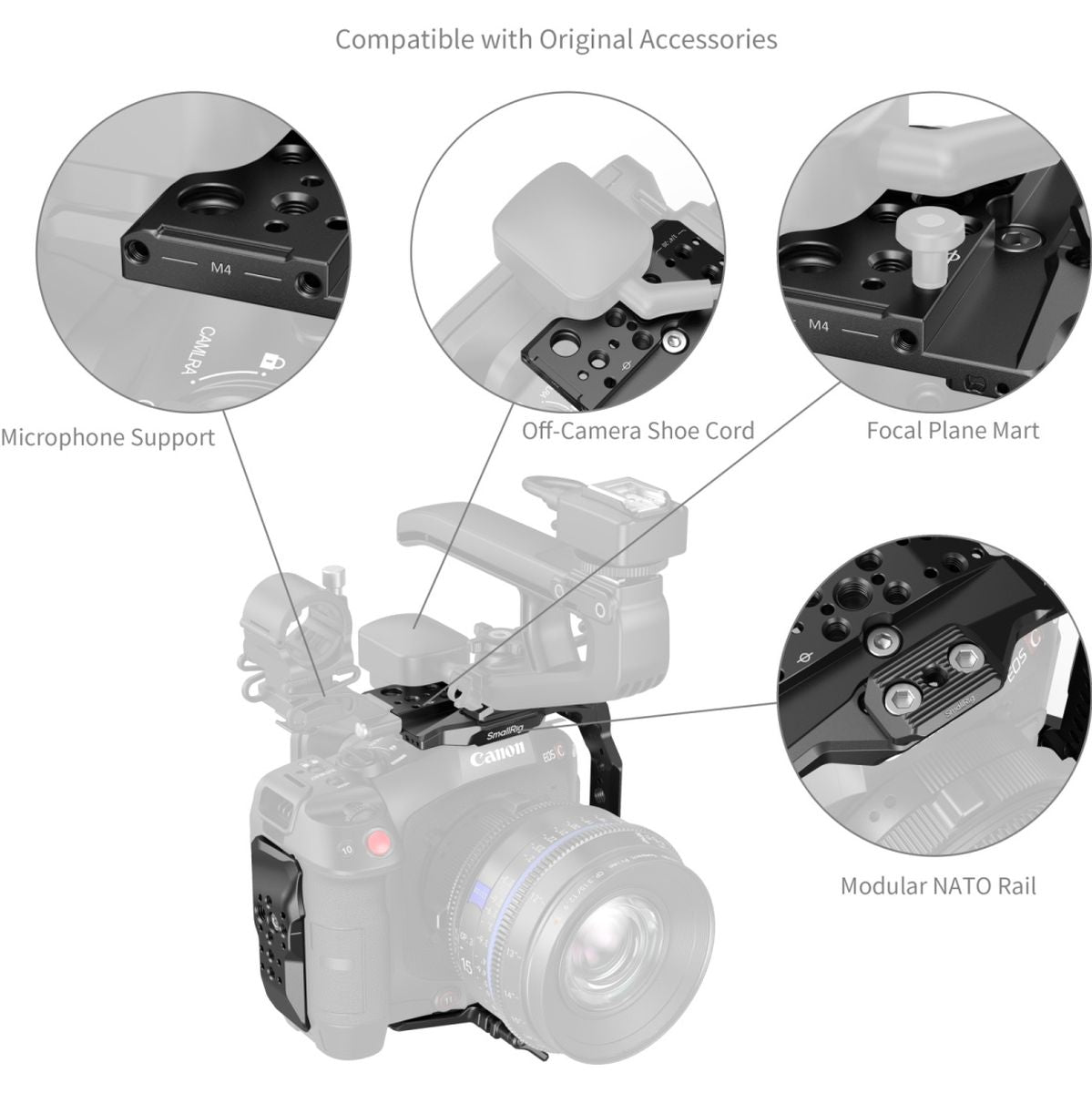 SmallRig 5136 Cage Kit For Canon EOS C80