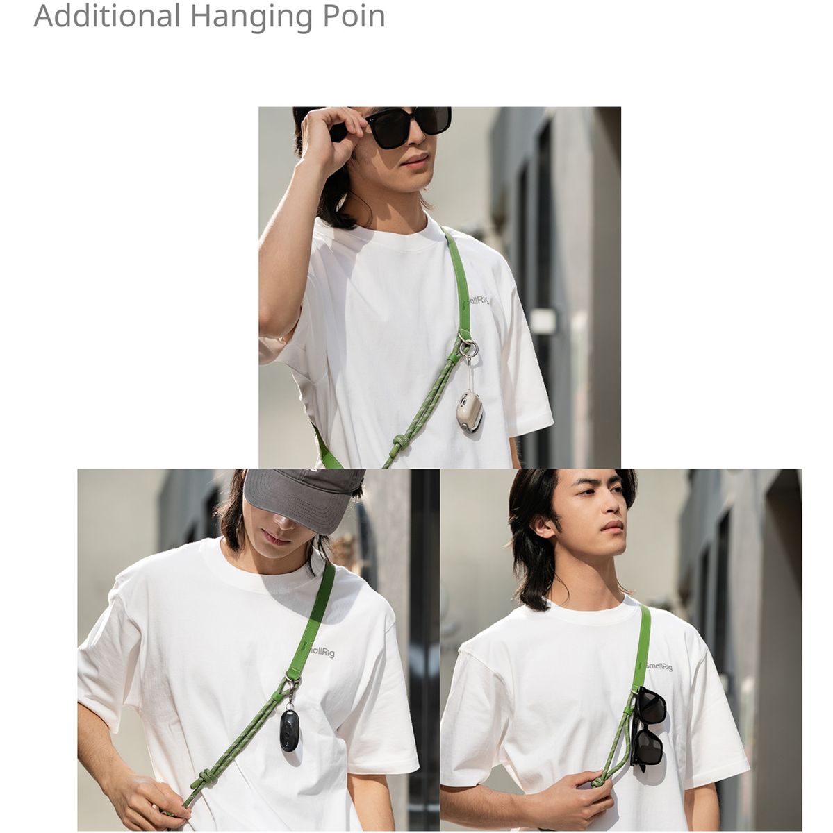 SmallRig 5301 Filmov Phone Shoulder Strap (Green)