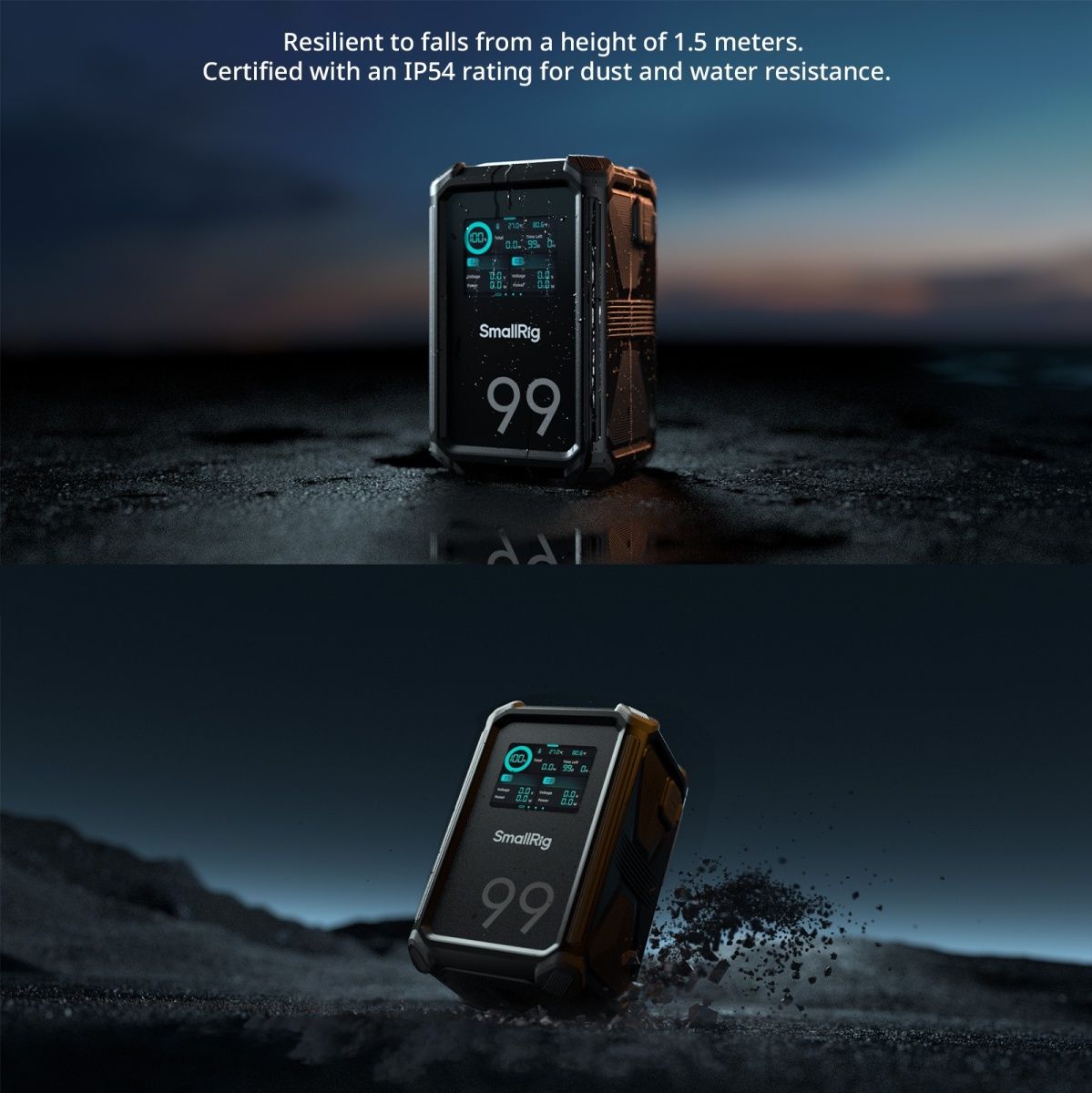SmallRig 4984 X-Touch Smart Triple-Proof V-Mount Battery X99