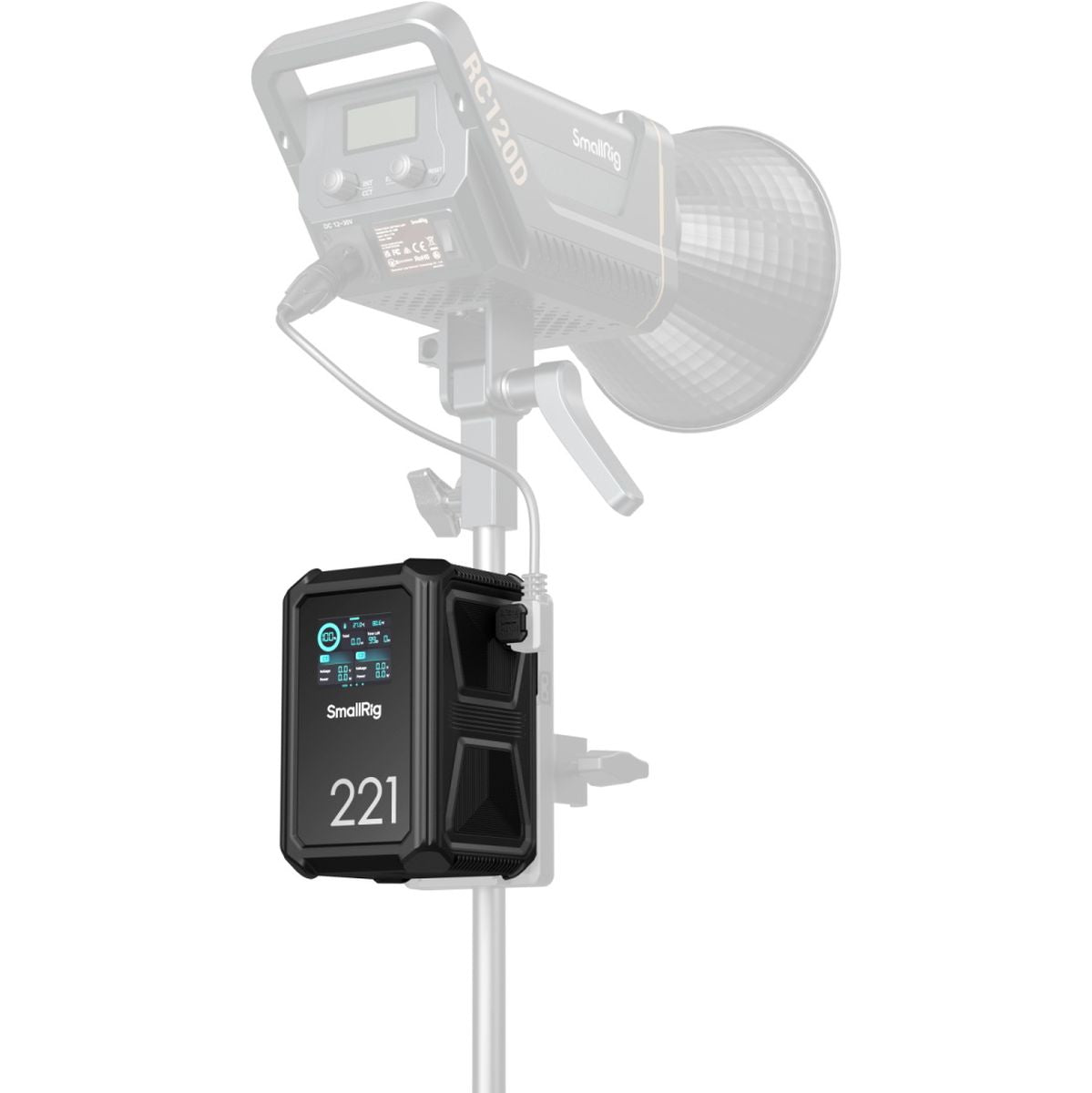 SmallRig 4985 X-Touch Smart Triple-Proof V Mount Battery X221