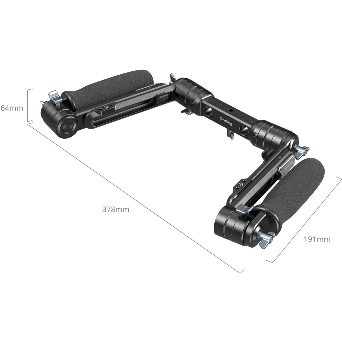 SmallRig 5205 Shoulder Rig Dual-Handle For 15mm LWS Rods