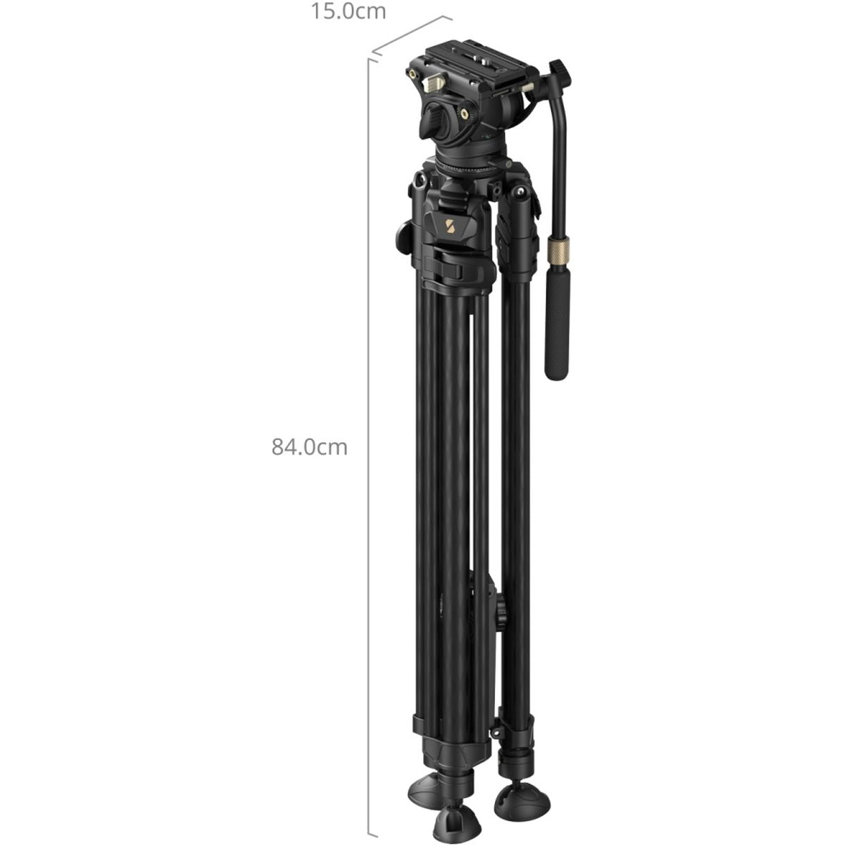 SmallRig 5201 AD-50 Max Video Carbon Fiber Tripod
