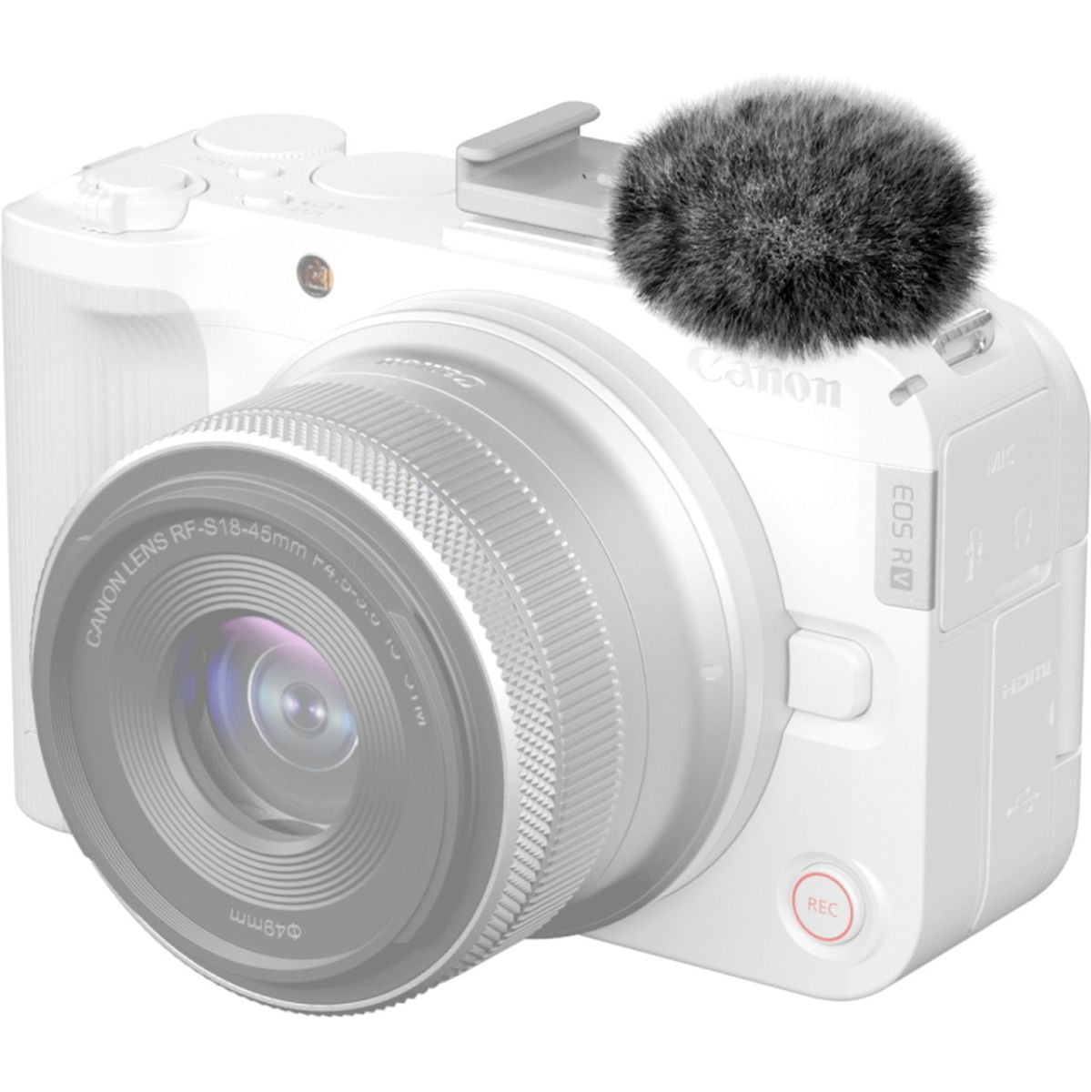 SmallRig 5434 Furry Windscreen Kit For Canon EOS R50 V (2pcs)