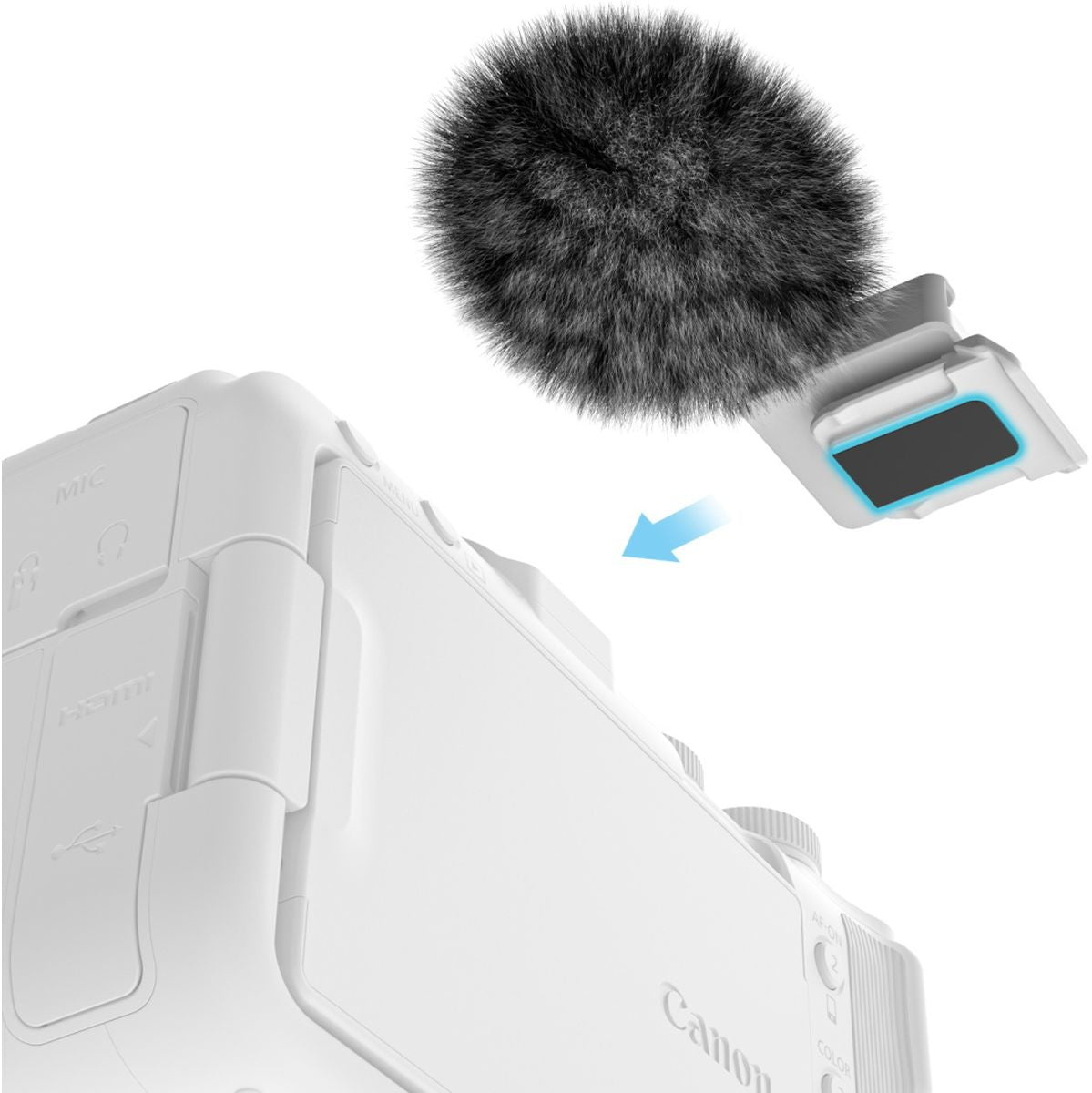 SmallRig 5434 Furry Windscreen Kit For Canon EOS R50 V (2pcs)