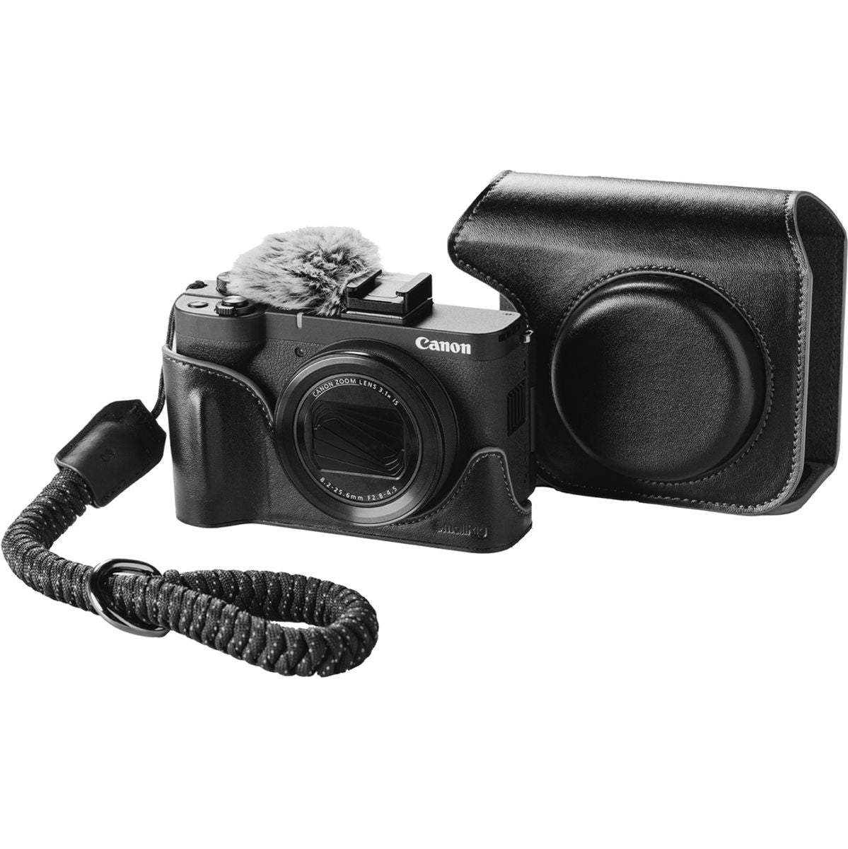 SmallRig 5386 Leather Case Kit For Canon PowerShot V1 (Black)