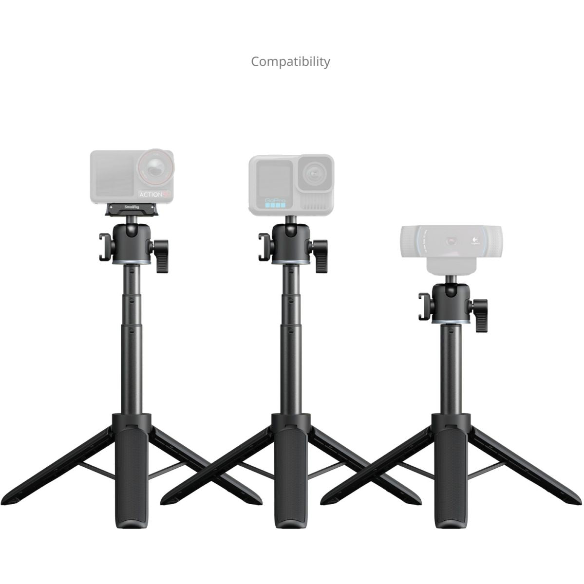 SmallRig 5435 Grip-Tripod For Action Cameras