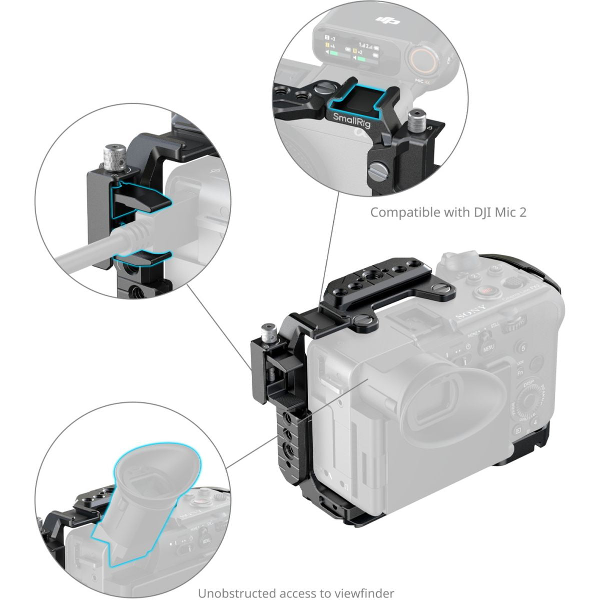 SmallRig 5587 Cage For Sony FX2