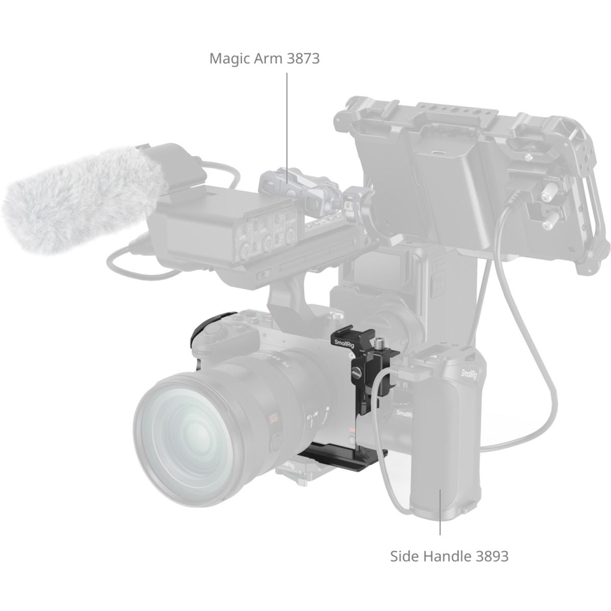 SmallRig 5587 Cage For Sony FX2