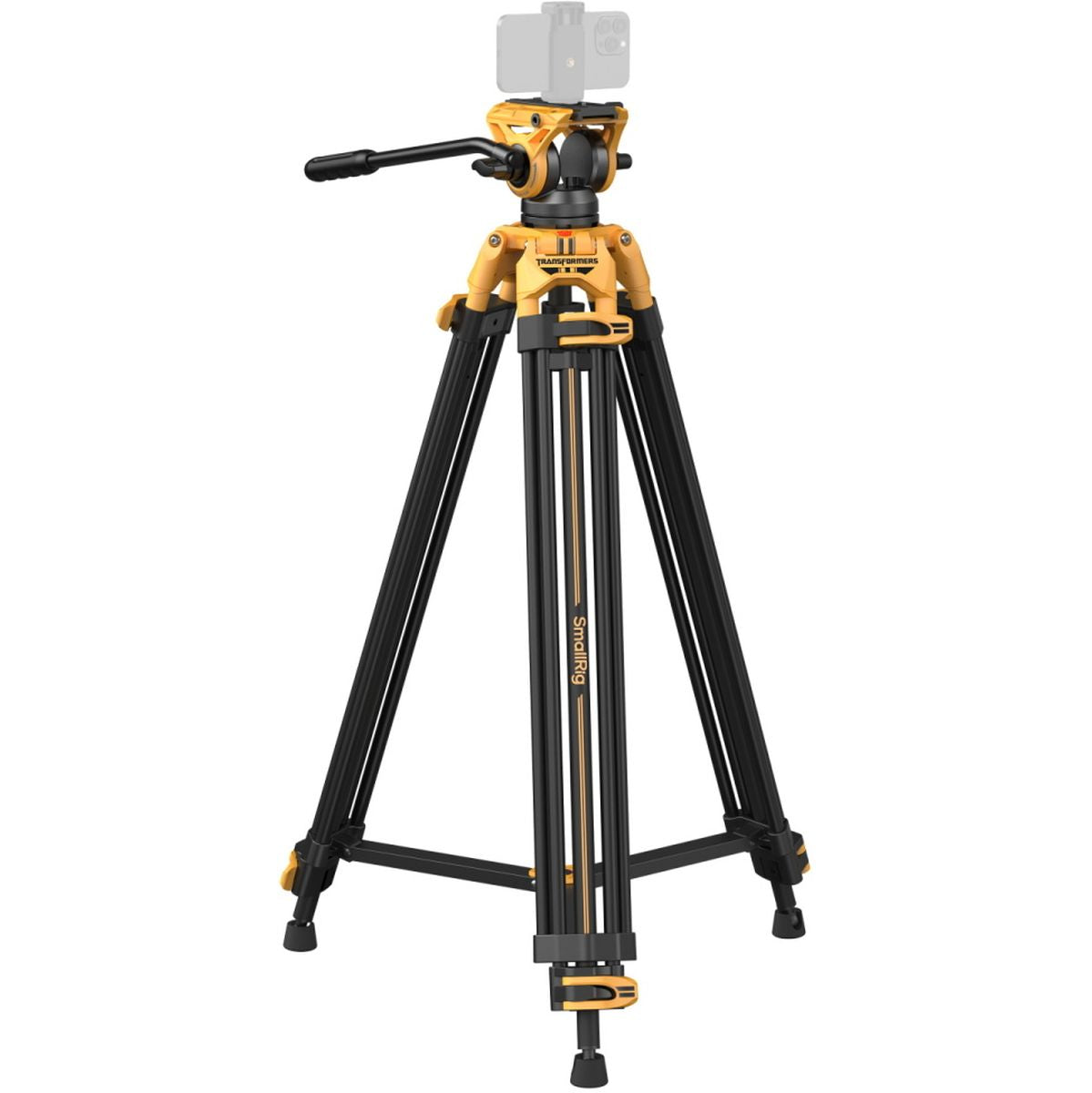 SmallRig 5523 Heavy-Duty Fluid Head Tripod AD-01 (Bumblebee Edition)