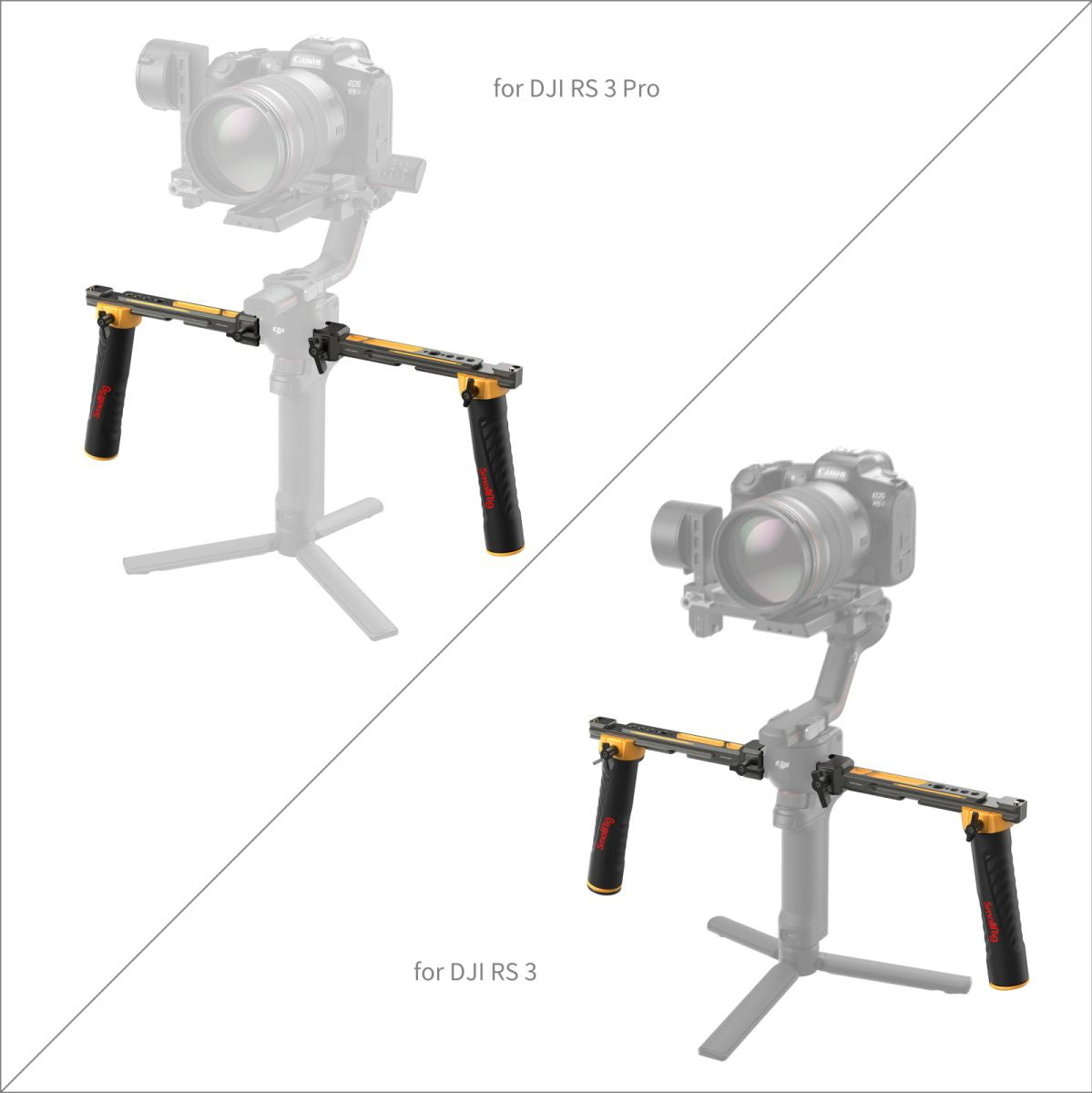 SmallRig 5526 Dual Handgrip For DJI RS 2| RS 3/4 en Pro RSC 2 (Bumblebee) - image 5 of 5