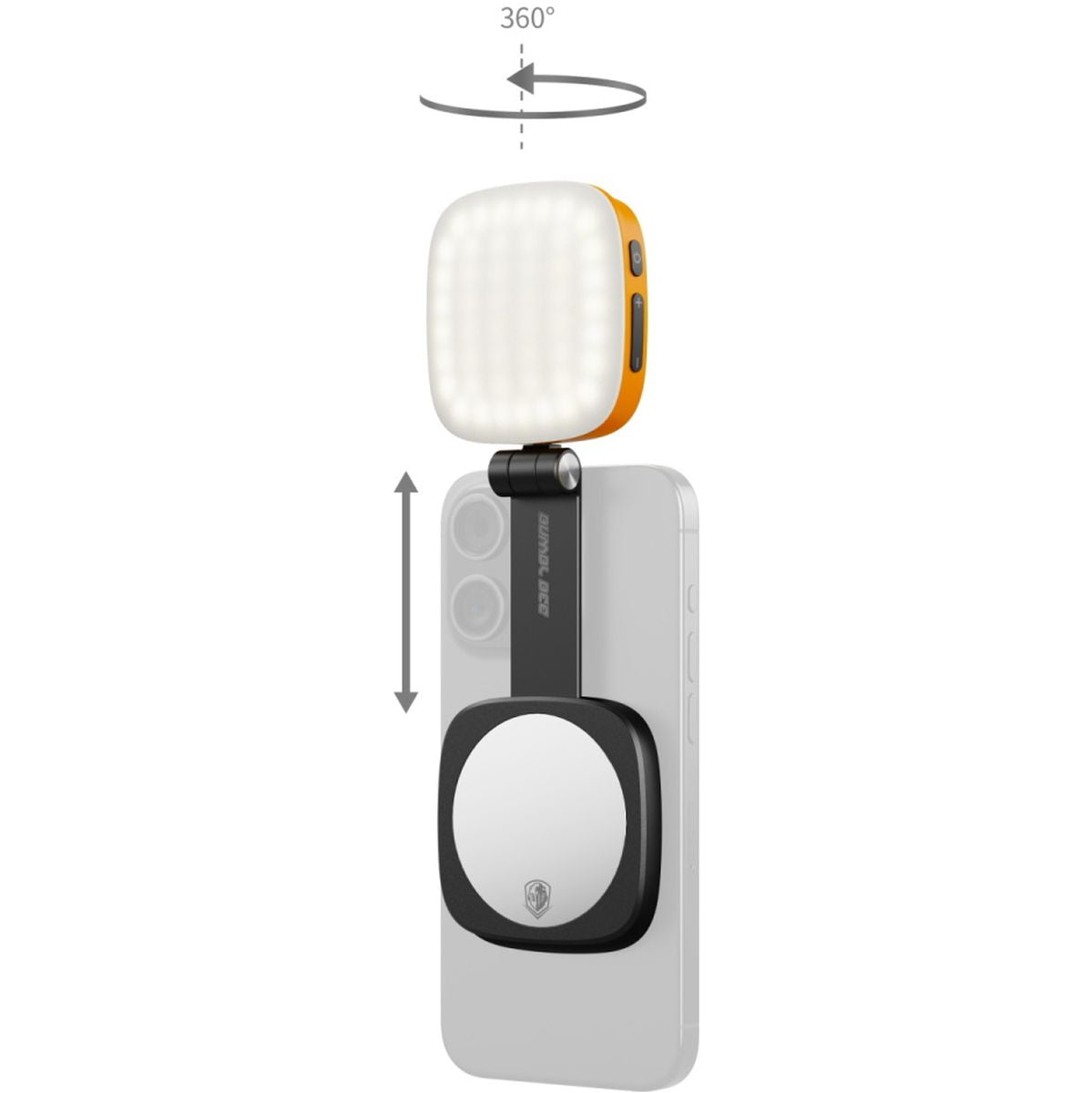SmallRig 5513 Vibe P48 Detachable Mobile Phone LED Video Light Bumblebee Edition