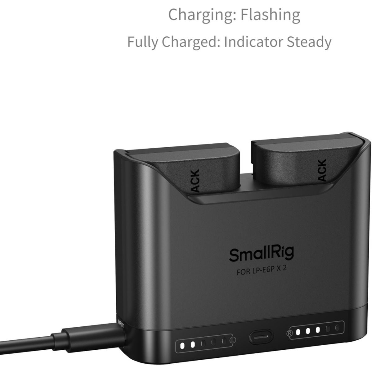 SmallRig 5484 Turbo Charging Kit For LP-E6NH Camera Batteries