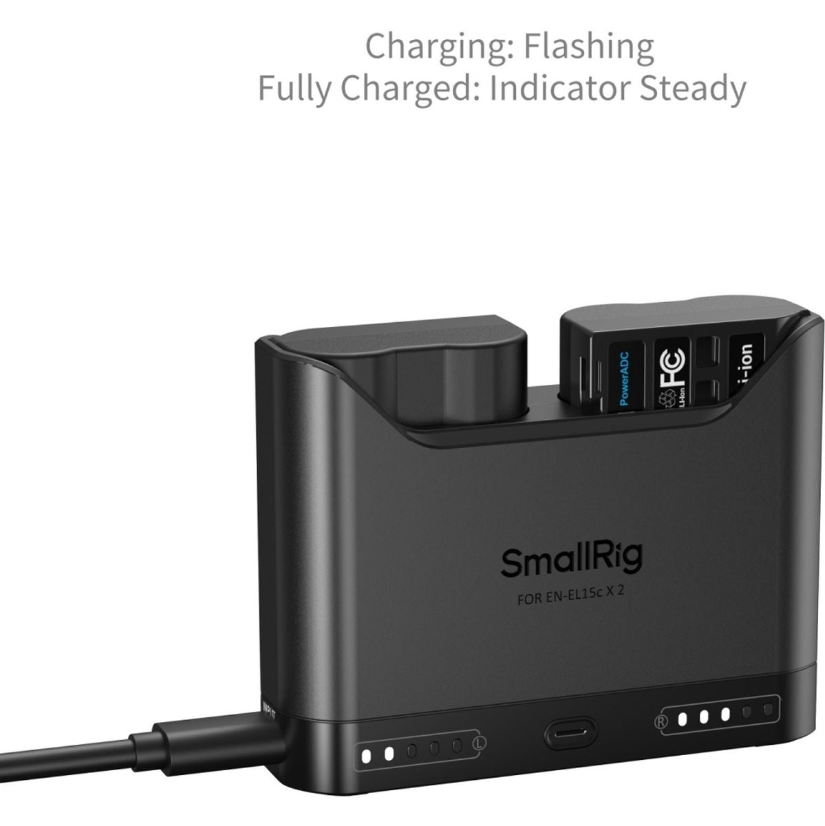 SmallRig 5486 Turbo Charging Kit For EN-EL15C Camera Batteries