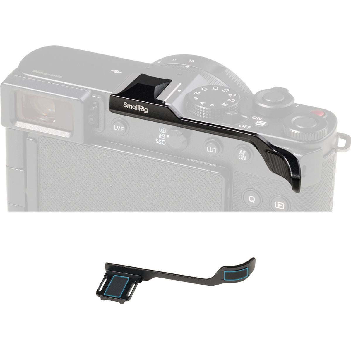 SmallRig 5702 Thumb Grip For Panasonic LUMIX L10 (Black) - image 2 of 3