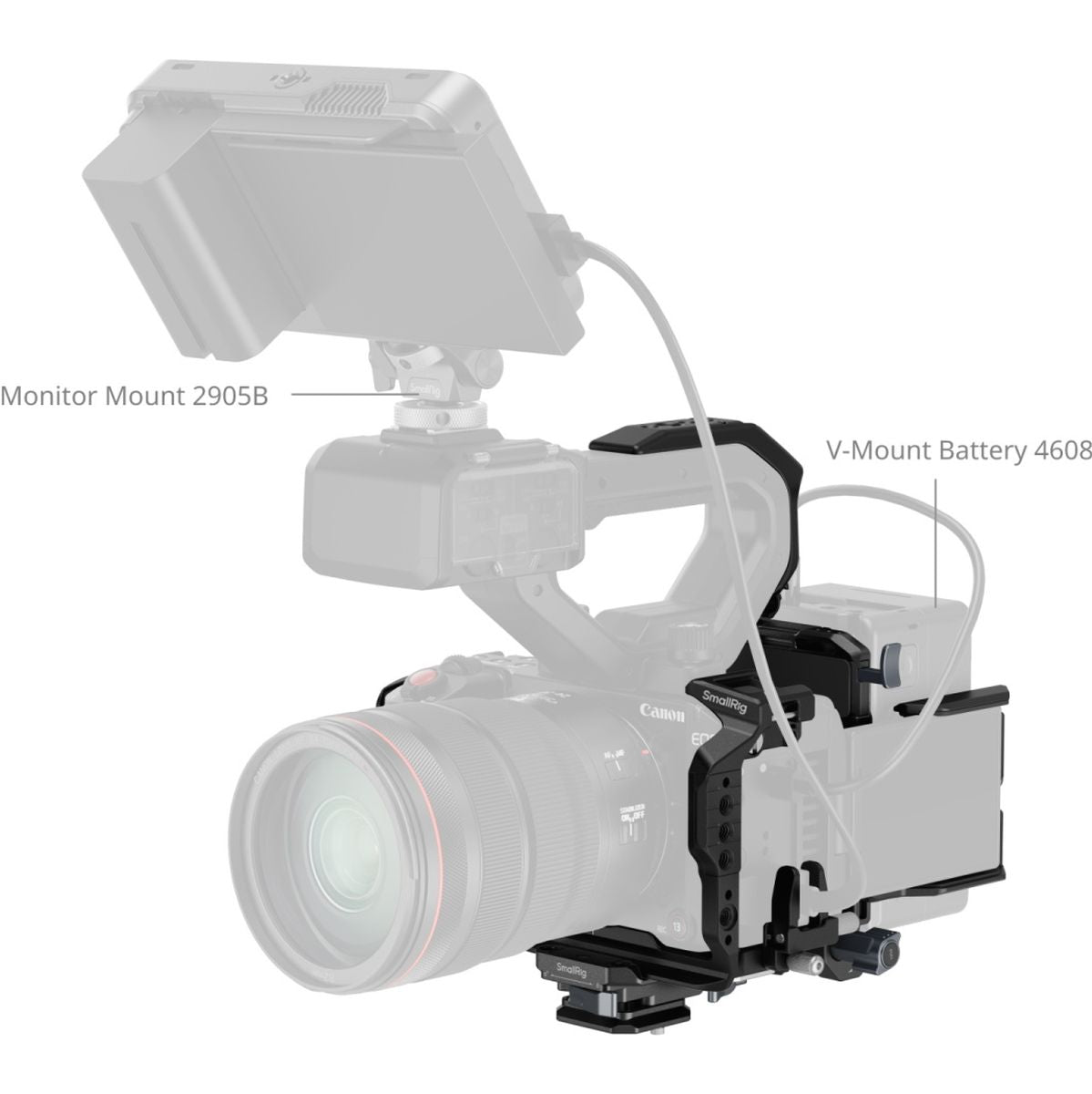 SmallRig 5658 Cage Kit For Canon EOS C50 (Advanced Edition)