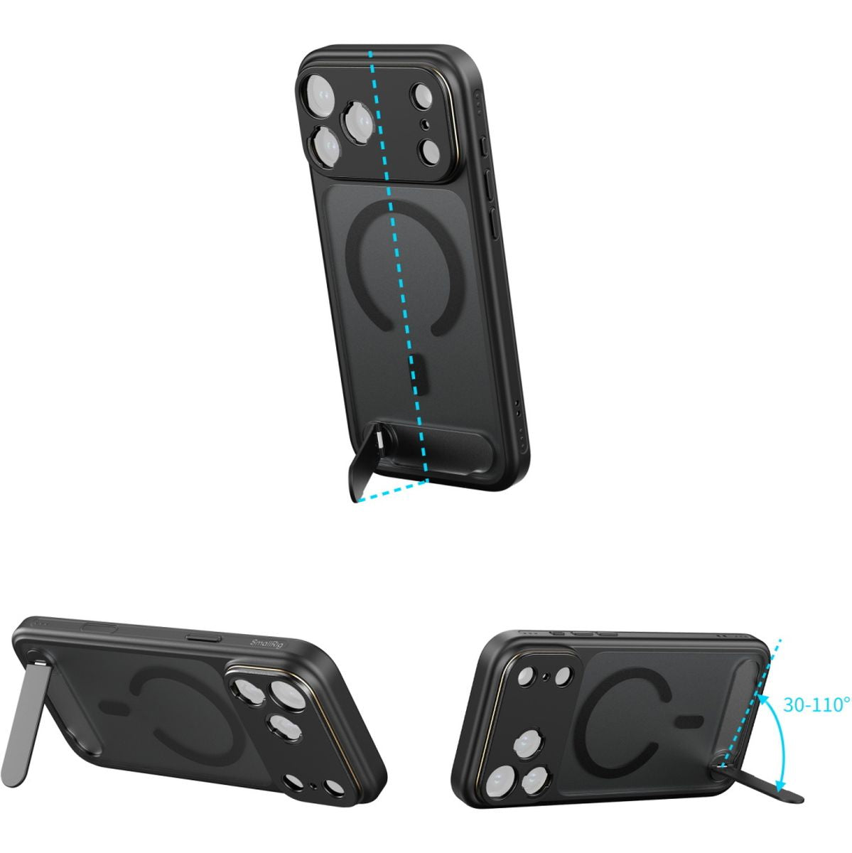 SmallRig 5549 Filmov Photography Phone Case For iPhone 17 Pro (Black)