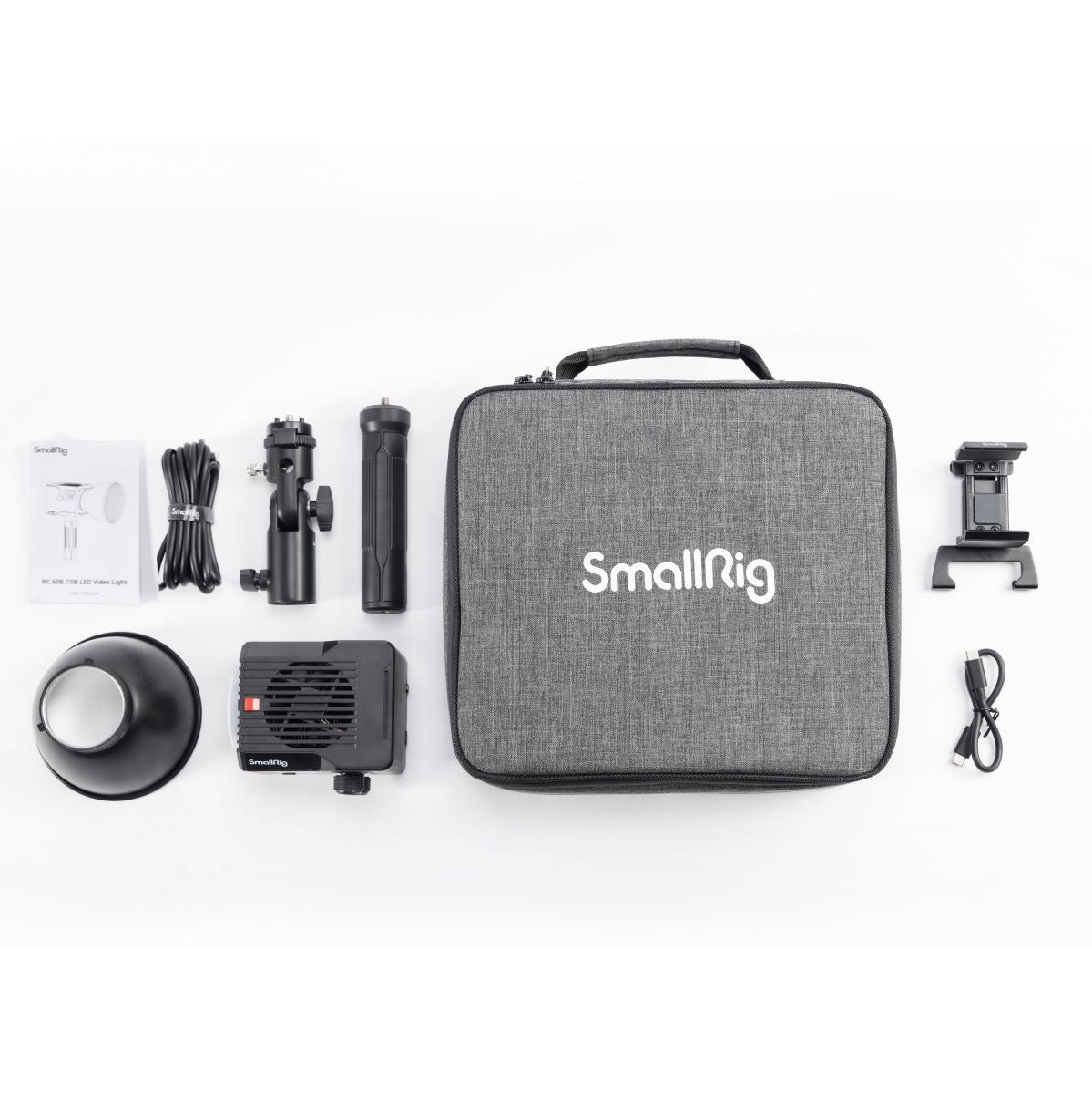 SmallRig 4376B RC 60B LED Video Light w/ PowerBank Clamp - image 2 of 5