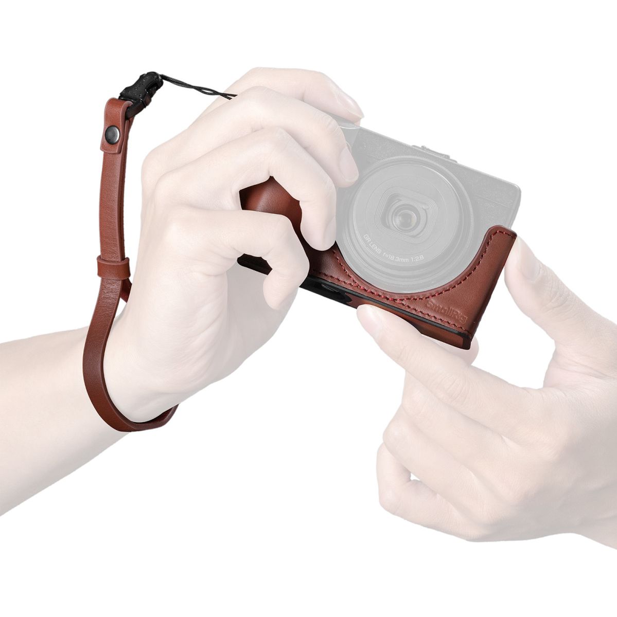 SmallRig 5684 Quick Release Wrist Strap For Ricoh GR Series (Red)